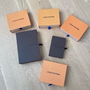 Louis Vuitton boxes - empty